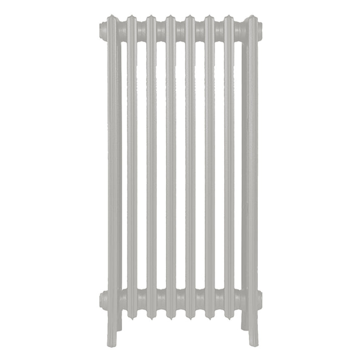 Grace - Pebble Grey Cast Iron Column Radiator H950mm x W514mm 4 Column - Floor Standing