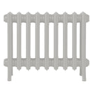 Grace - Pebble Grey Cast Iron Column Radiator H450mm x W575mm 4 Column - Wall Hung