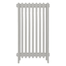 Grace - Pebble Grey Cast Iron Column Radiator H950mm x W575mm 4 Column - Floor Standing
