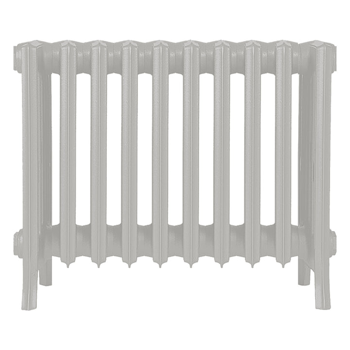 Grace - Pebble Grey Cast Iron Column Radiator H450mm x W635mm 6 Column - Wall Hung