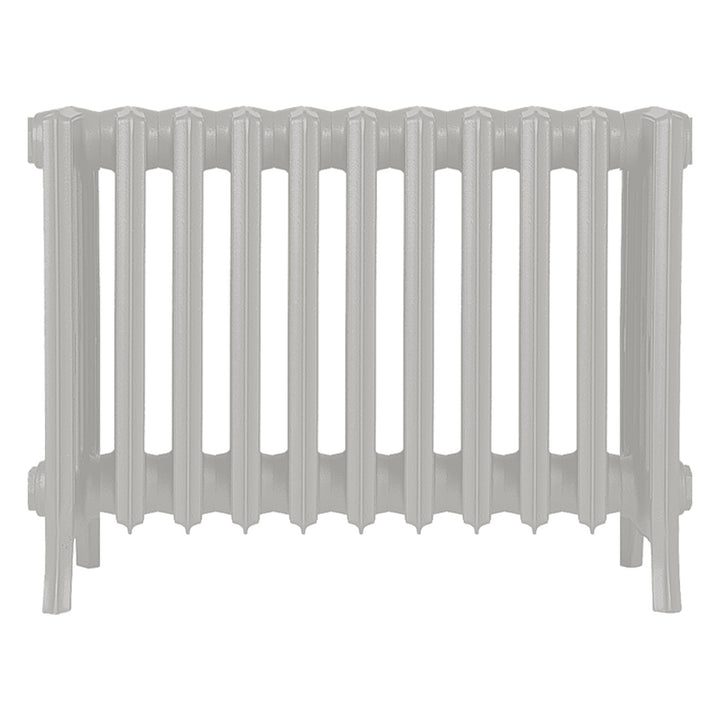 Grace - Pebble Grey Cast Iron Column Radiator H450mm x W696mm 6 Column - Wall Hung
