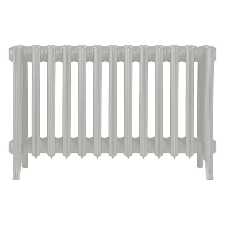 Grace - Pebble Grey Cast Iron Column Radiator H450mm x W817mm 6 Column - Wall Hung