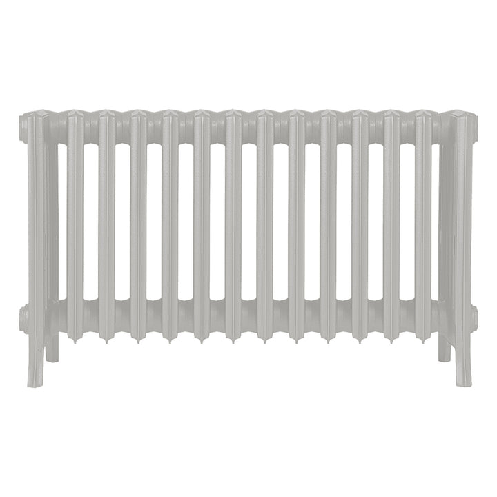 Grace - Pebble Grey Cast Iron Column Radiator H450mm x W877mm 6 Column - Wall Hung