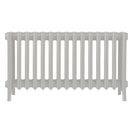 Grace - Pebble Grey Cast Iron Column Radiator H450mm x W938mm 6 Column - Wall Hung