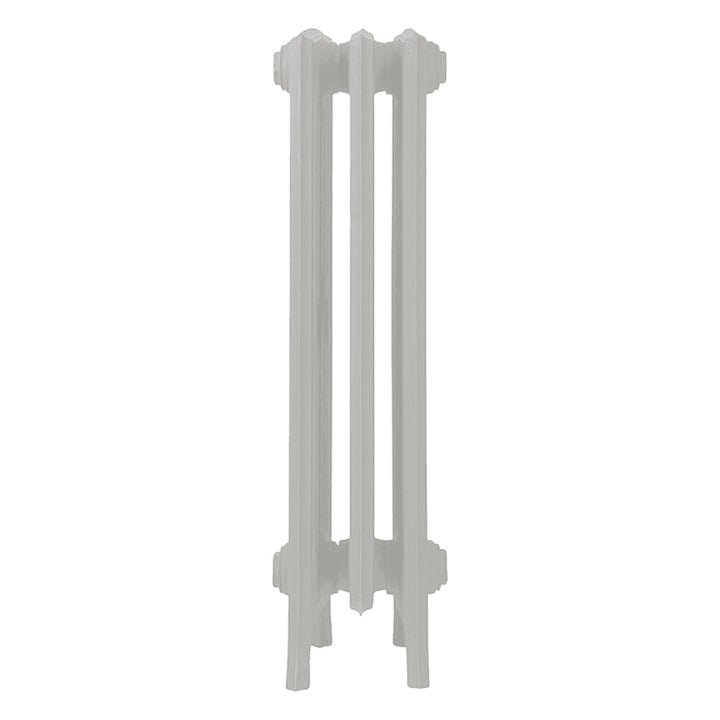 Grace - Pebble Grey Cast Iron Column Radiator H700mm x W212mm 6 Column - Wall Hung