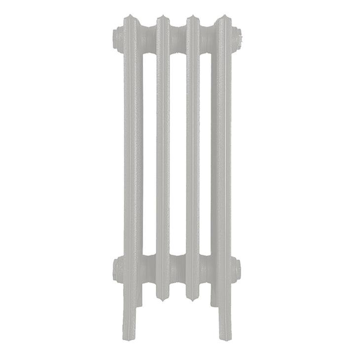Grace - Pebble Grey Cast Iron Column Radiator H650mm x W272mm 6 Column - Floor Standing