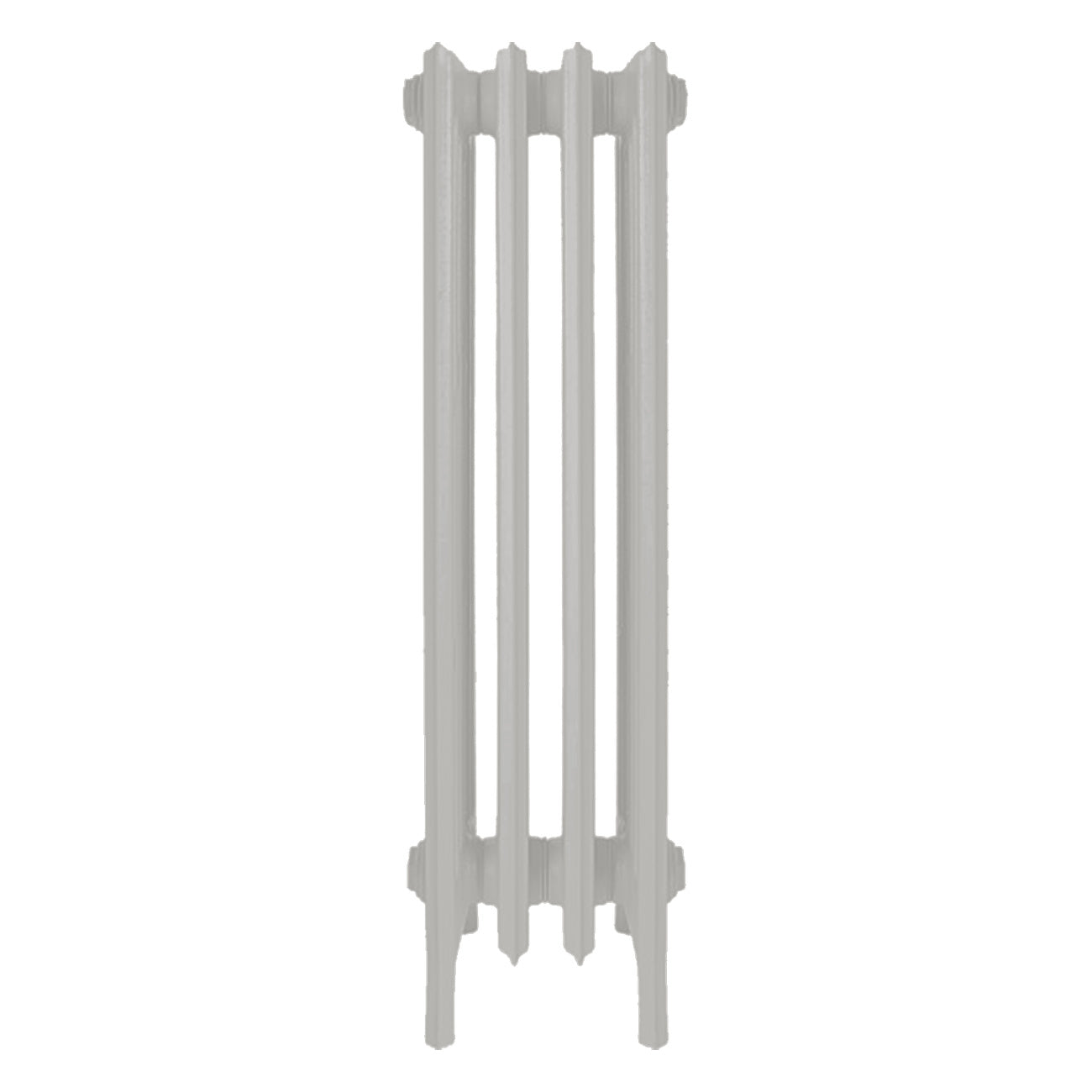 Grace - Pebble Grey Cast Iron Column Radiator H950mm x W272mm 6 Column - Floor Standing