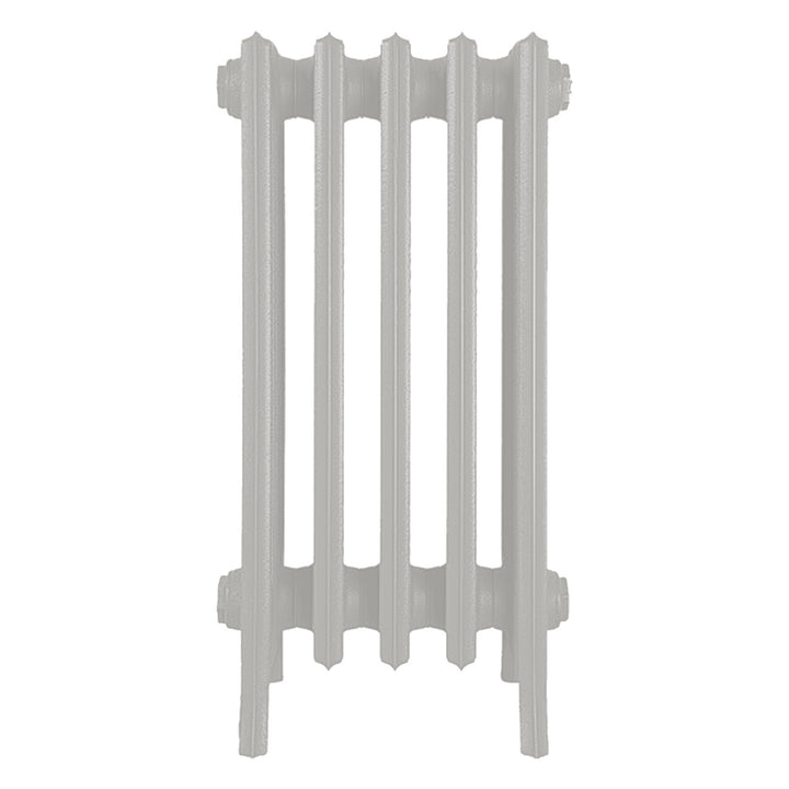 Grace - Pebble Grey Cast Iron Column Radiator H600mm x W333mm 6 Column - Wall Hung
