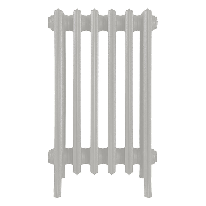 Grace - Pebble Grey Cast Iron Column Radiator H650mm x W393mm 6 Column - Floor Standing