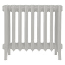 Grace - Pebble Grey Cast Iron Column Radiator H450mm x W575mm 6 Column - Wall Hung