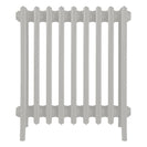 Grace - Pebble Grey Cast Iron Column Radiator H650mm x W575mm 6 Column - Floor Standing