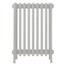 Grace - Pebble Grey Cast Iron Column Radiator H700mm x W575mm 6 Column - Wall Hung