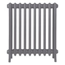 Grace - Quartz Grey Cast Iron Column Radiator H700mm x W635mm 4 Column - Wall Hung
