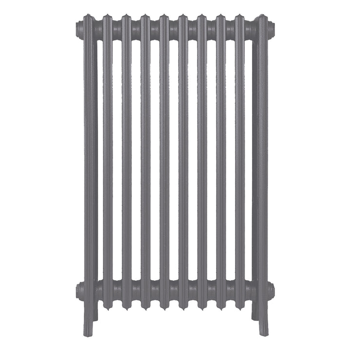 Grace - Quartz Grey Cast Iron Column Radiator H950mm x W635mm 4 Column - Floor Standing