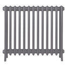 Grace - Quartz Grey Cast Iron Column Radiator H700mm x W817mm 4 Column - Wall Hung