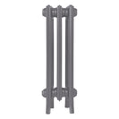 Grace - Quartz Grey Cast Iron Column Radiator H650mm x W212mm 4 Column - Floor Standing