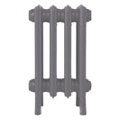 Grace - Quartz Grey Cast Iron Column Radiator H450mm x W272mm 4 Column - Wall Hung