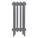 Grace - Quartz Grey Cast Iron Column Radiator H650mm x W272mm 4 Column - Floor Standing