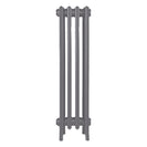 Grace - Quartz Grey Cast Iron Column Radiator H950mm x W272mm 4 Column - Floor Standing