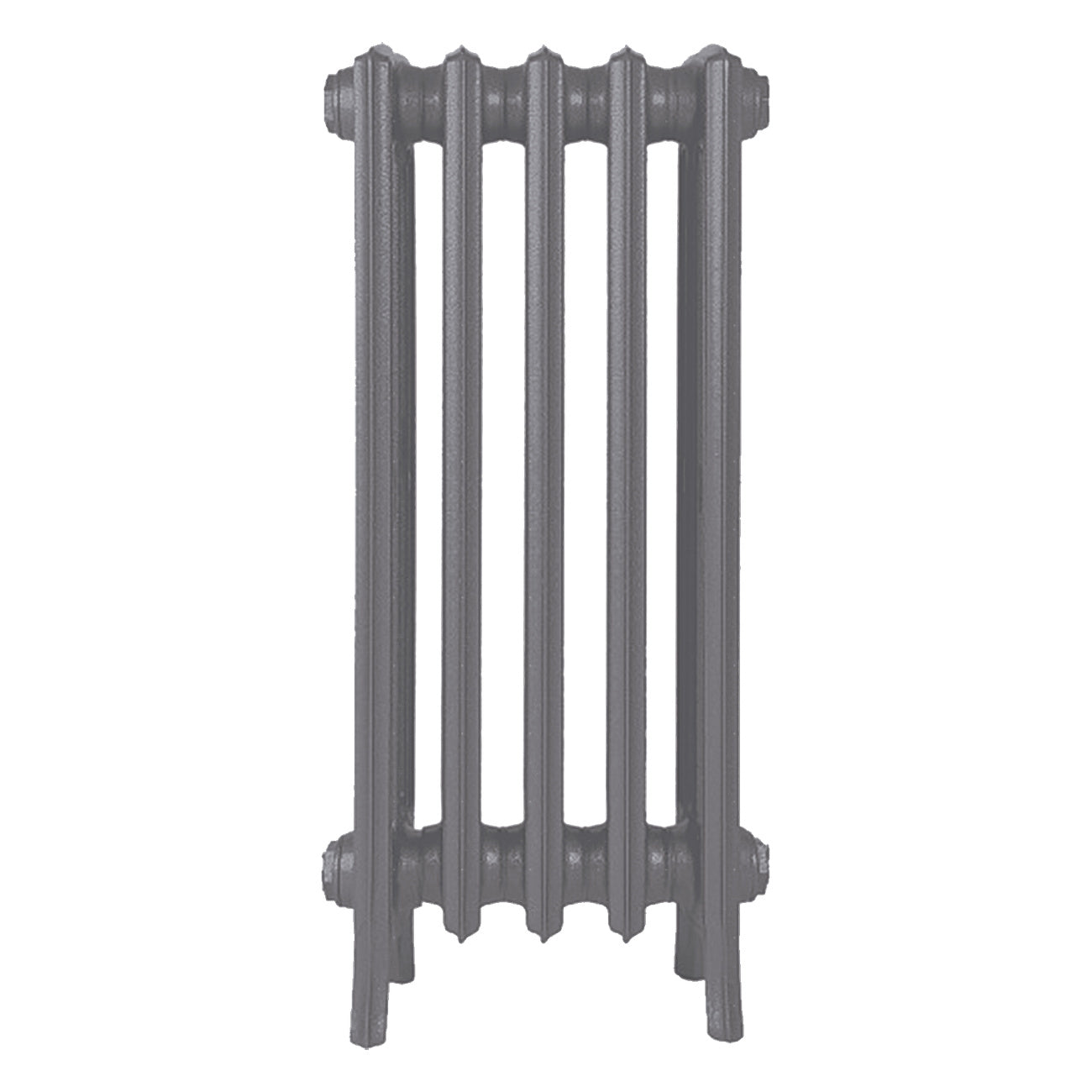 Grace - Quartz Grey Cast Iron Column Radiator H700mm x W333mm 4 Column - Wall Hung
