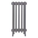 Grace - Quartz Grey Cast Iron Column Radiator H700mm x W333mm 4 Column - Wall Hung