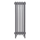 Grace - Quartz Grey Cast Iron Column Radiator H950mm x W333mm 4 Column - Floor Standing