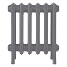 Grace - Quartz Grey Cast Iron Column Radiator H450mm x W393mm 4 Column - Wall Hung
