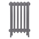 Grace - Quartz Grey Cast Iron Column Radiator H600mm x W393mm 4 Column - Wall Hung