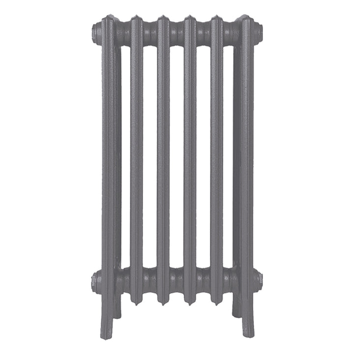 Grace - Quartz Grey Cast Iron Column Radiator H700mm x W393mm 4 Column - Wall Hung