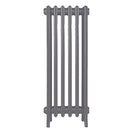 Grace - Quartz Grey Cast Iron Column Radiator H950mm x W393mm 4 Column - Floor Standing