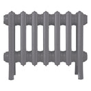Grace - Quartz Grey Cast Iron Column Radiator H350mm x W454mm 4 Column - Floor Standing