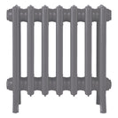 Grace - Quartz Grey Cast Iron Column Radiator H450mm x W454mm 4 Column - Wall Hung