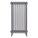 Grace - Quartz Grey Cast Iron Column Radiator H950mm x W514mm 4 Column - Floor Standing