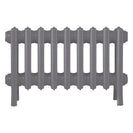 Grace - Quartz Grey Cast Iron Column Radiator H300mm x W575mm 4 Column - Wall Hung
