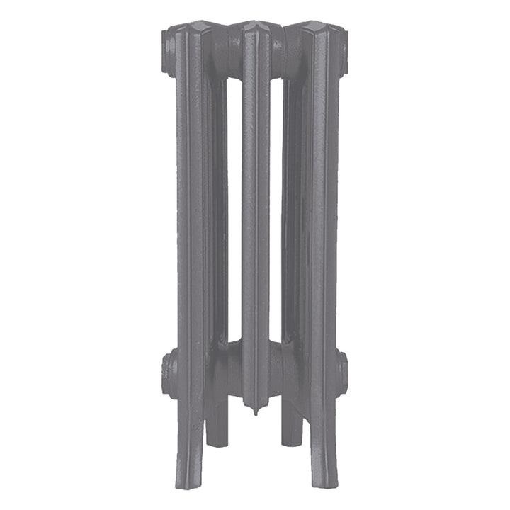 Grace - Quartz Grey Cast Iron Column Radiator H450mm x W212mm 6 Column - Wall Hung