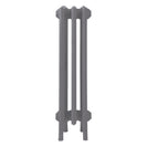 Grace - Quartz Grey Cast Iron Column Radiator H700mm x W212mm 6 Column - Wall Hung
