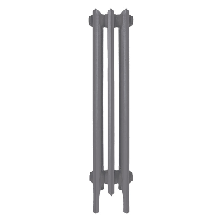 Grace - Quartz Grey Cast Iron Column Radiator H900mm x W212mm 6 Column - Wall Hung