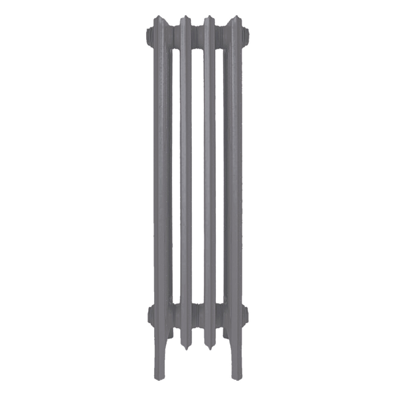 Grace - Quartz Grey Cast Iron Column Radiator H950mm x W272mm 6 Column - Floor Standing