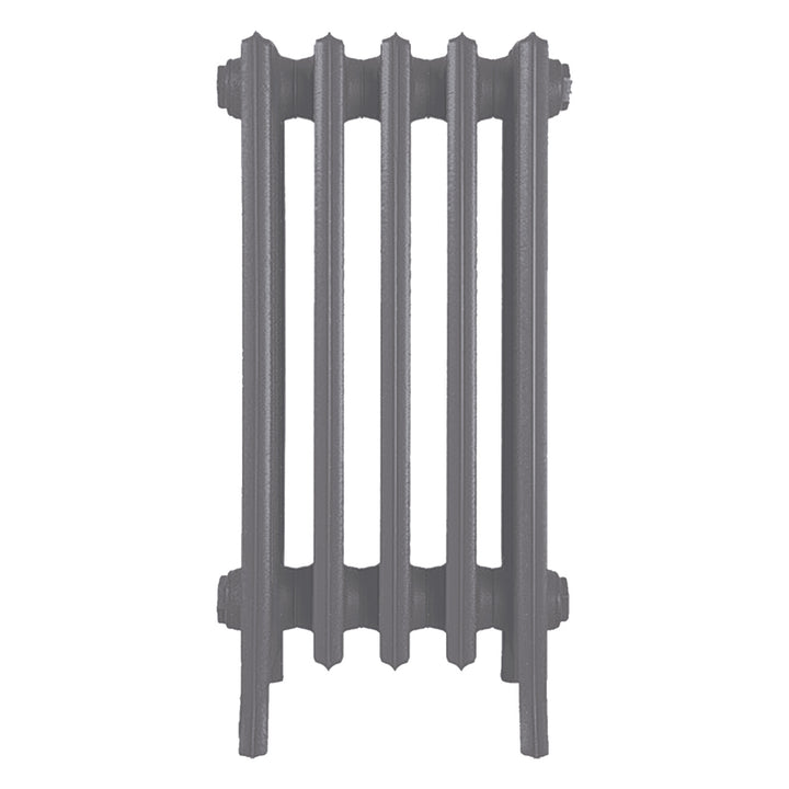 Grace - Quartz Grey Cast Iron Column Radiator H650mm x W333mm 6 Column - Floor Standing
