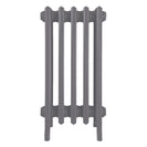 Grace - Quartz Grey Cast Iron Column Radiator H650mm x W333mm 6 Column - Floor Standing