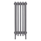 Grace - Quartz Grey Cast Iron Column Radiator H950mm x W333mm 6 Column - Floor Standing