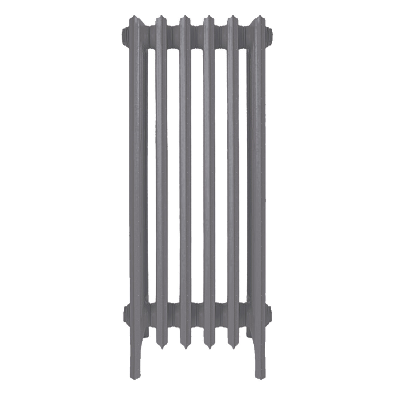 Grace - Quartz Grey Cast Iron Column Radiator H950mm x W393mm 6 Column - Floor Standing