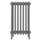 Grace - Quartz Grey Cast Iron Column Radiator H700mm x W454mm 6 Column - Wall Hung