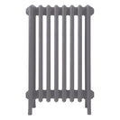 Grace - Quartz Grey Cast Iron Column Radiator H700mm x W514mm 6 Column - Wall Hung