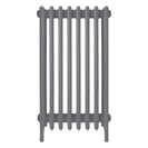 Grace - Quartz Grey Cast Iron Column Radiator H950mm x W514mm 6 Column - Floor Standing