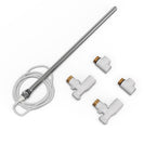 Talus - Dual Fuel Towel Rail Kit 400w Standard White