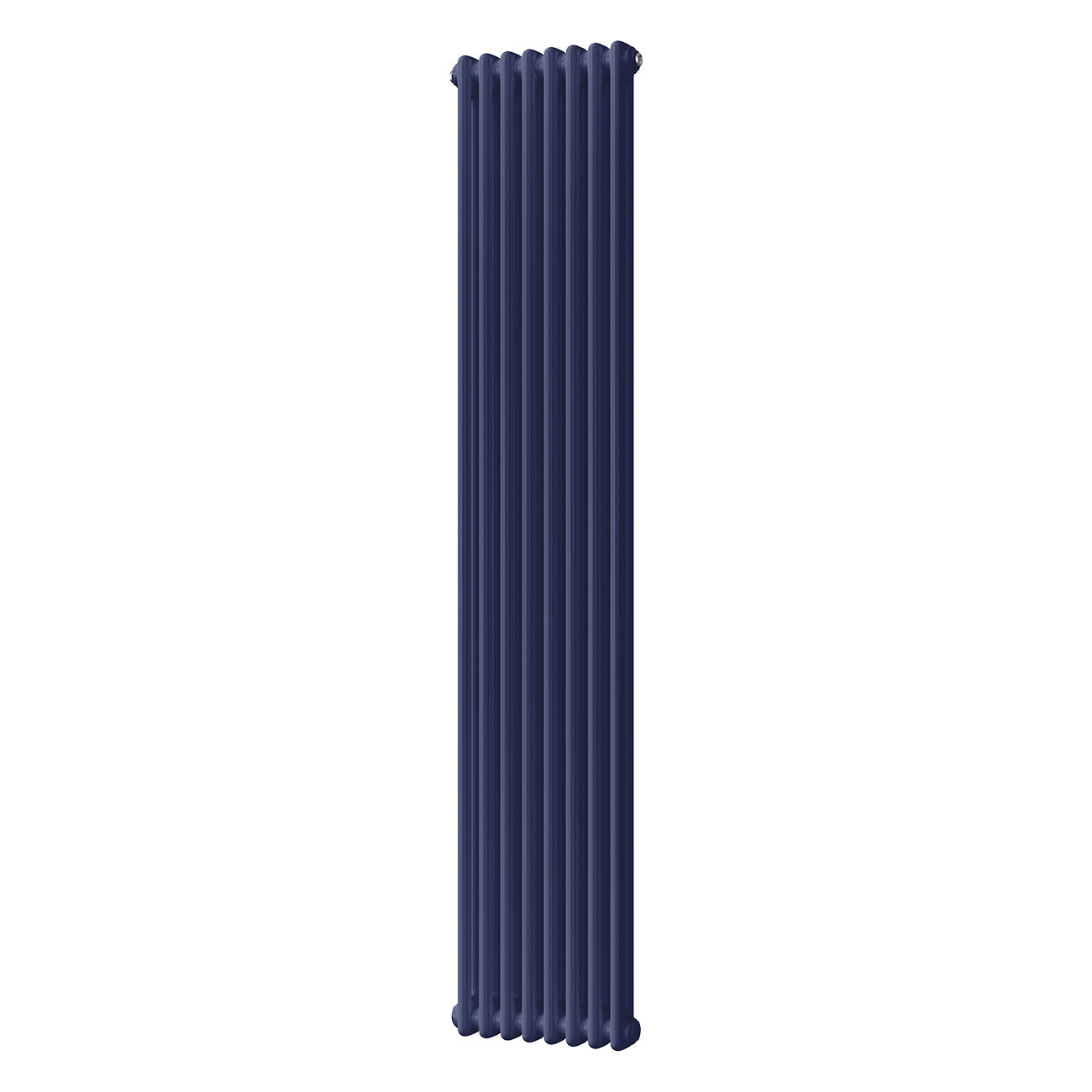 Alpha - Cobalt Blue Vertical Column Radiator H1800mm x W372mm 2 Column