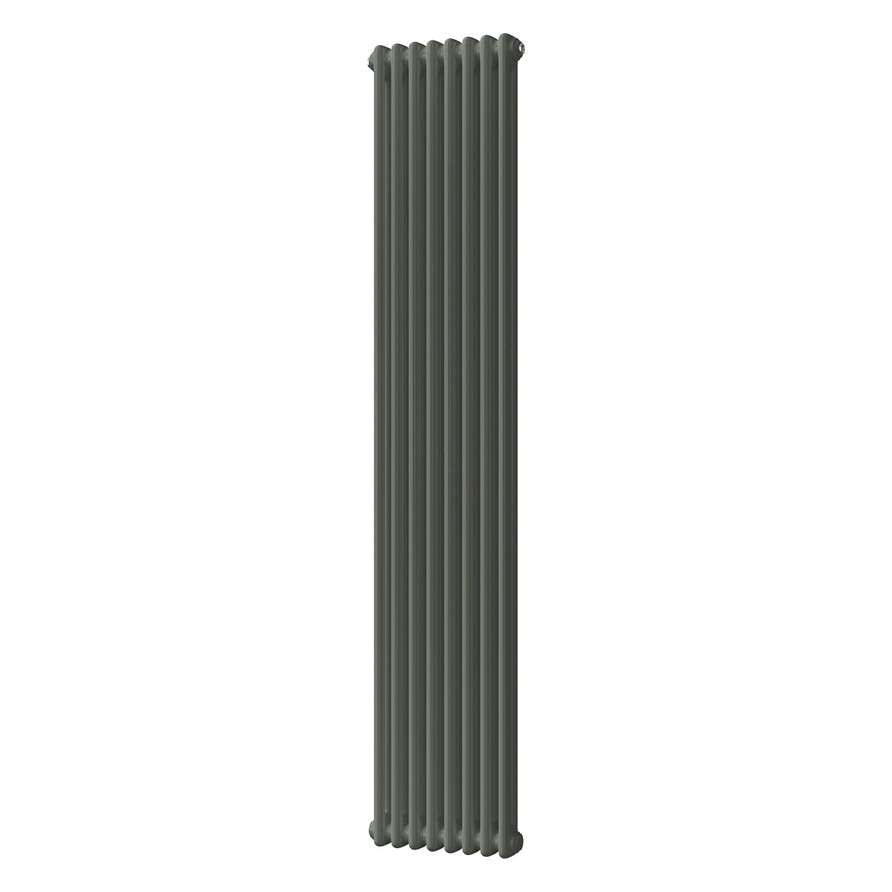 Alpha - Signature Audi Grey Vertical Column Radiator H1800mm x W372mm 2 Column