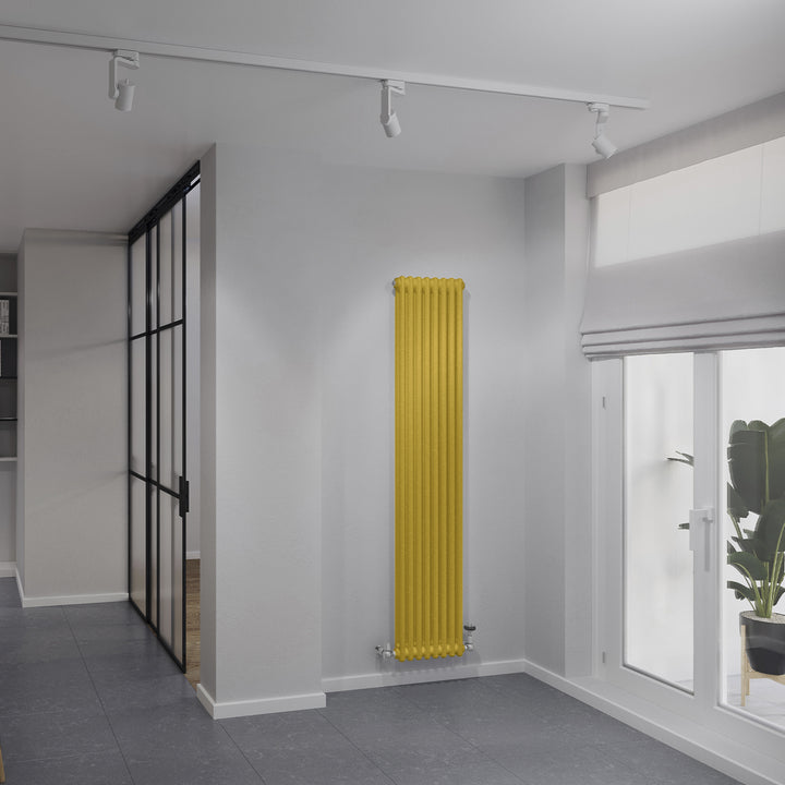 Alpha - Signature Gold Vertical Column Radiator H1800mm x W372mm 2 Column