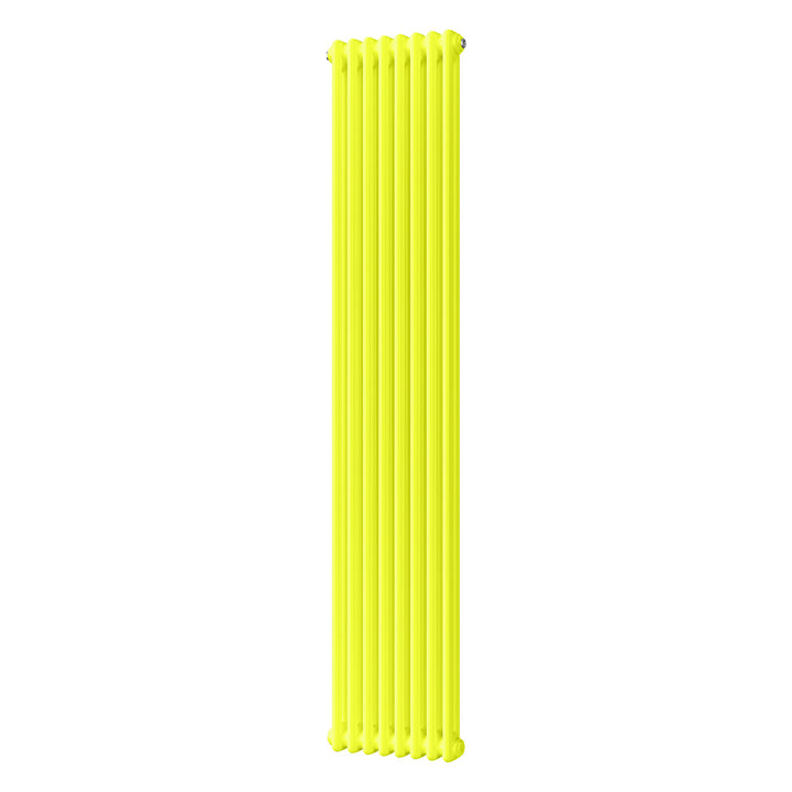 Alpha - Signature Latent Yellow Chartreuse Vertical Column Radiator H1800mm x W372mm 2 Column